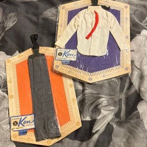 1961 barbie ken doll clothes new in package antique